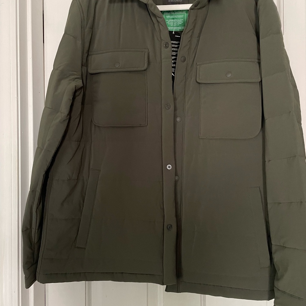 J. Crew Men's Olive Green Lightweight Jacket